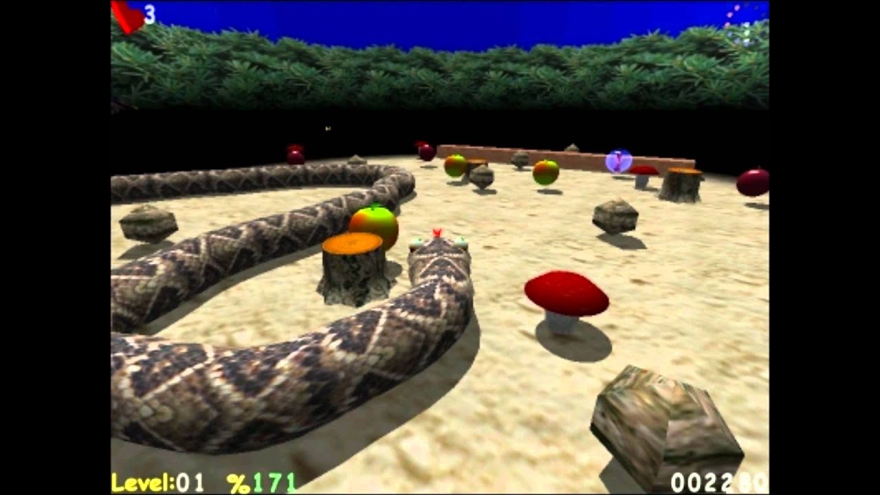 3d snake game for pc